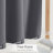Rod-Free Outdoor Curtains Waterproof Privacy Drapes for Gazebo