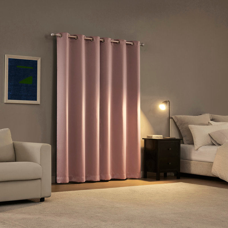 Magnetic Blackout Curtains - Thermal Grommet Pair for Better Sleep