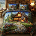 Cozy Harmony 3-Piece Quilted Bedding Set GFTONL3801