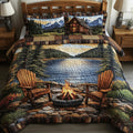Cozy Harmony 3-Piece Quilted Bedding Set GFTONL3794