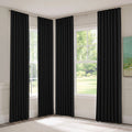 Blackout Curtain Set Thermal Polyester for Bedroom & Living Room