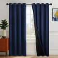 Thermal Blackout Curtains - Grommet Top Polyester for Bedroom