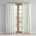 Cotton Blackout Curtain - Jacquard Pom Pom Window Panel for Bedroom